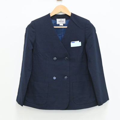 【中古】埼玉県 埼玉県北本市立北本中学校 女子制服 2点（ブレザー・スカート）sf003668