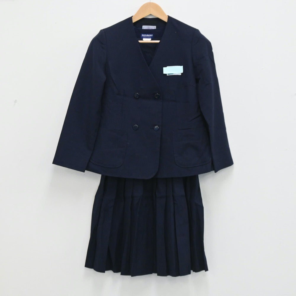 【中古】埼玉県 埼玉県北本市立北本中学校 女子制服 3点（ブレザー・ベスト・スカート）sf003669
