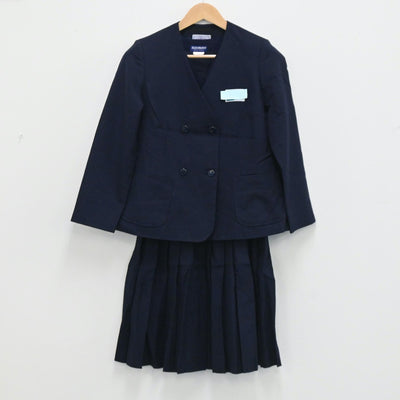 【中古】埼玉県 埼玉県北本市立北本中学校 女子制服 3点（ブレザー・ベスト・スカート）sf003669