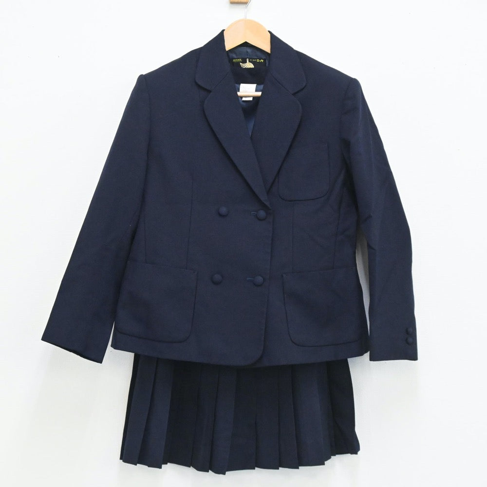 【中古】埼玉県 埼玉県立鴻巣高等学校 女子制服 3点（ブレザー・ベスト・スカート）sf003673