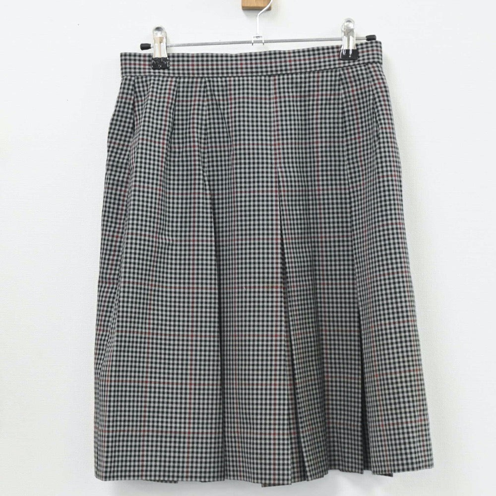 【中古】埼玉県 埼玉県立吹上高等学校 女子制服 2点（ベスト・スカート）sf003676