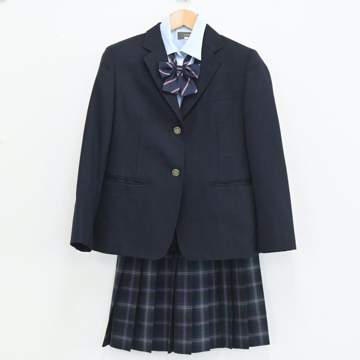 中古制服】福岡県 飛鳥未来高等学校 福岡キャンパス 女子制服 5点（ブレザー・シャツ・スカート）sf003698【リサイクル学生服】 | 中古制服 通販パレイド