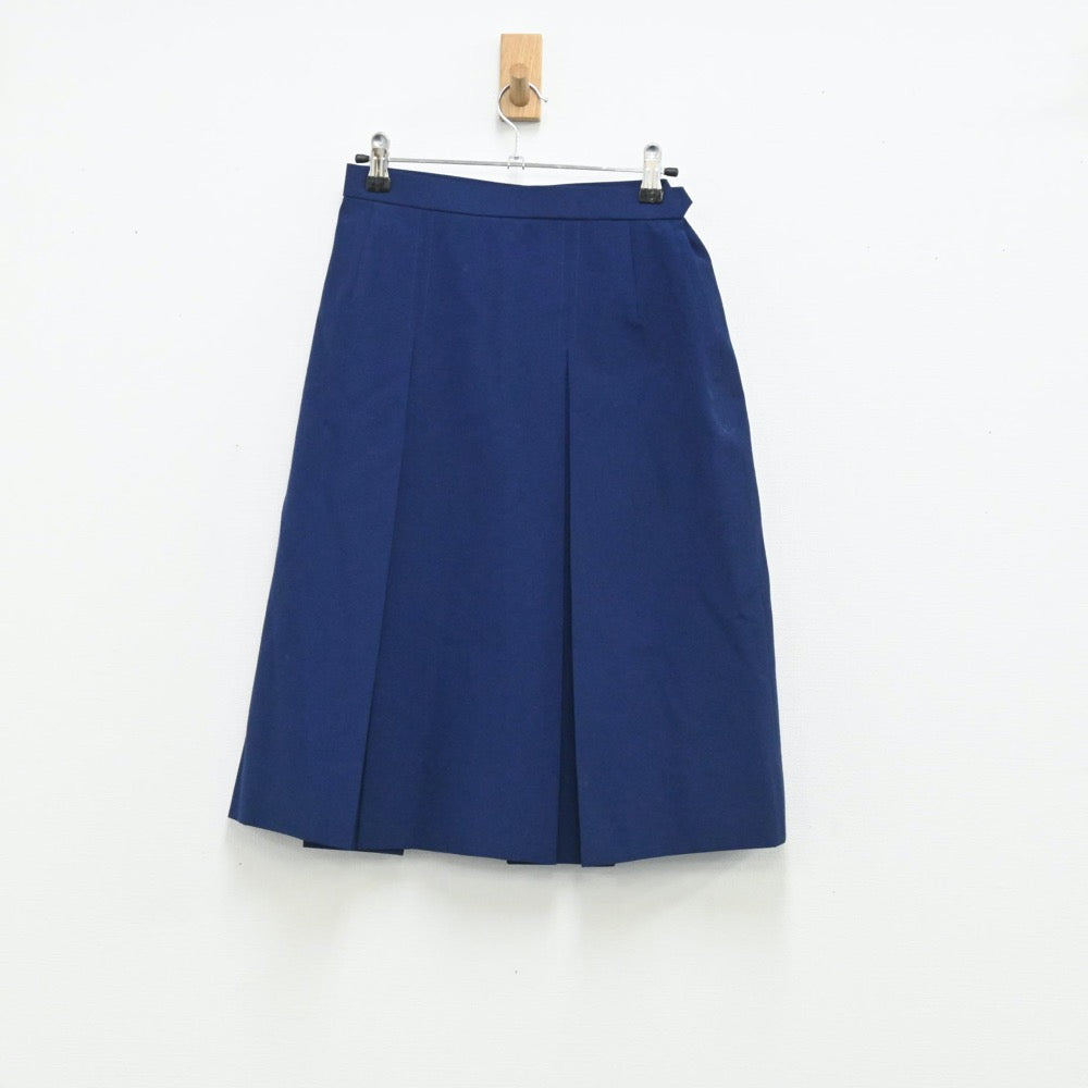 【中古】埼玉県 霞ヶ関東中学校 女子制服 4点（シャツ・ベスト・スカート）sf003701
