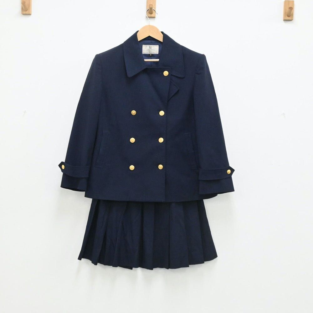 【中古】北海道 函館大妻高等学校 女子制服 3点（ブレザー・スカート）sf003713