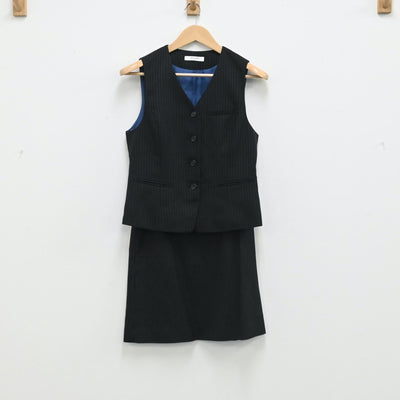 【中古】会社制服 会社事務服 2点 sf003714