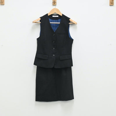 【中古】会社制服 会社事務服 2点 sf003715