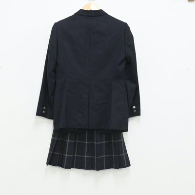 【中古】東京都 駒澤大学高等学校 女子制服 4点（ブレザー・スカート・スカート）sf003719