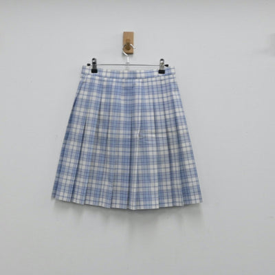 【中古】東京都 八雲学園中学・高等学校 女子制服 3点（ニットベスト・スカート）sf003723
