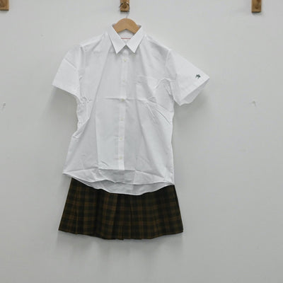 【中古】長野県 明科高等学校 女子制服 7点（ブレザー・シャツ・スカート）sf003729