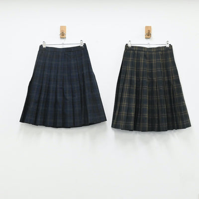 【中古】岡山県 玉野高等学校 女子制服 8点（ブレザー・スカート）sf003740