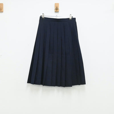 【中古】茨城県 総和中学校 女子制服 3点（セーラー服・スカート）sf003741