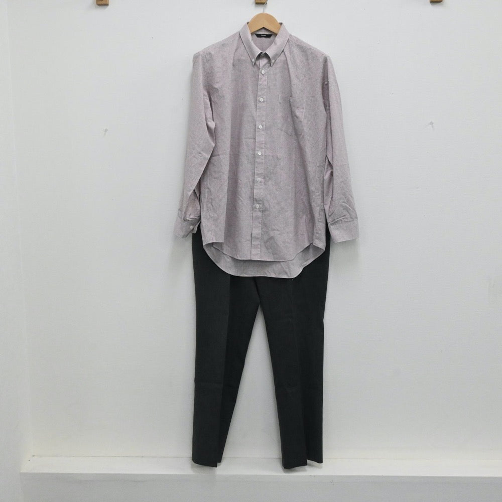 【中古】東京都 宝仙学園高等学校 男子制服 5点（ブレザー・シャツ・ニット・ズボン）sf003743