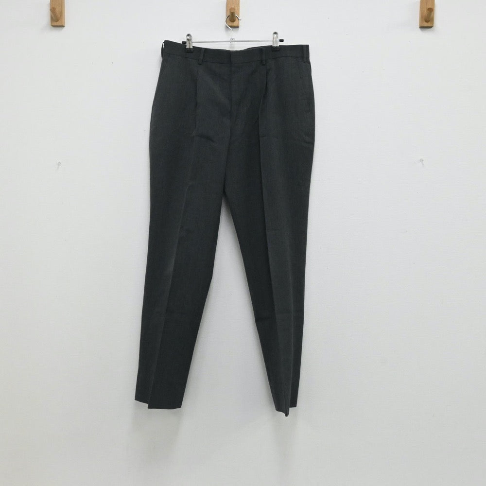 【中古】東京都 宝仙学園高等学校 男子制服 4点（シャツ・ニットベスト・ズボン）sf003744
