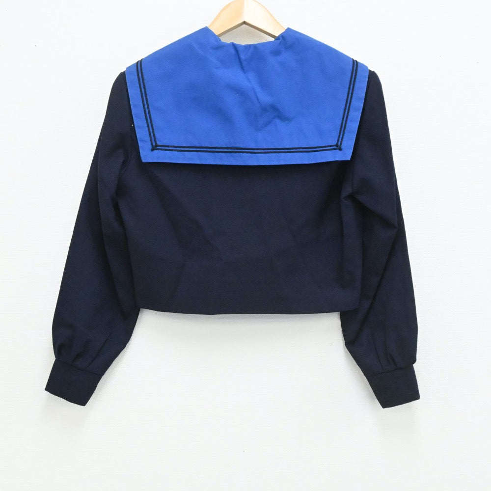 【中古】大阪府 夕陽丘高等学校 女子制服 4点（セーラー服・セーラー服）sf003749