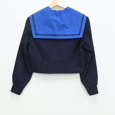 【中古】大阪府 夕陽丘高等学校 女子制服 4点（セーラー服・セーラー服）sf003749