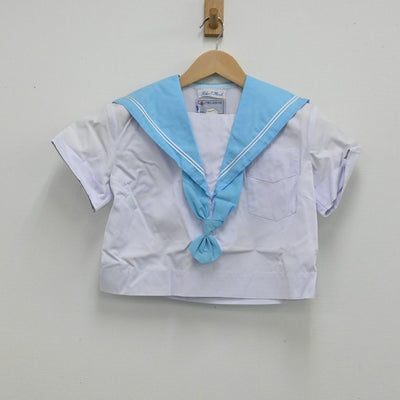 【中古】大阪府 夕陽丘高等学校 女子制服 4点（セーラー服・セーラー服）sf003749