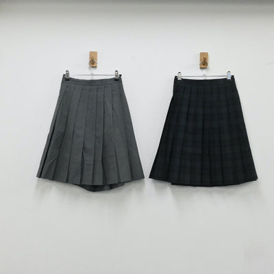 【中古】東京都 玉川学園高等部(中等部) 女子制服 2点（スカート）sf003757