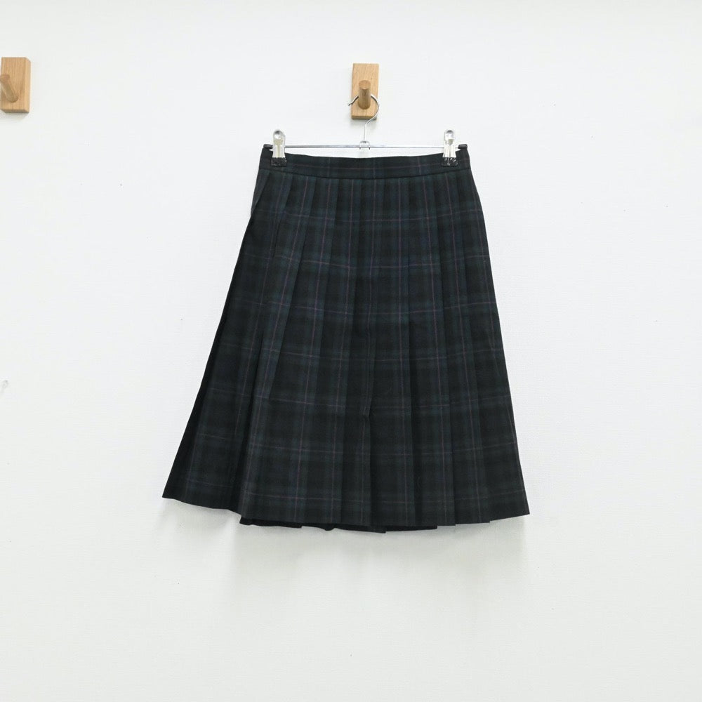 【中古】東京都 玉川学園高等部(中等部) 女子制服 2点（スカート）sf003757