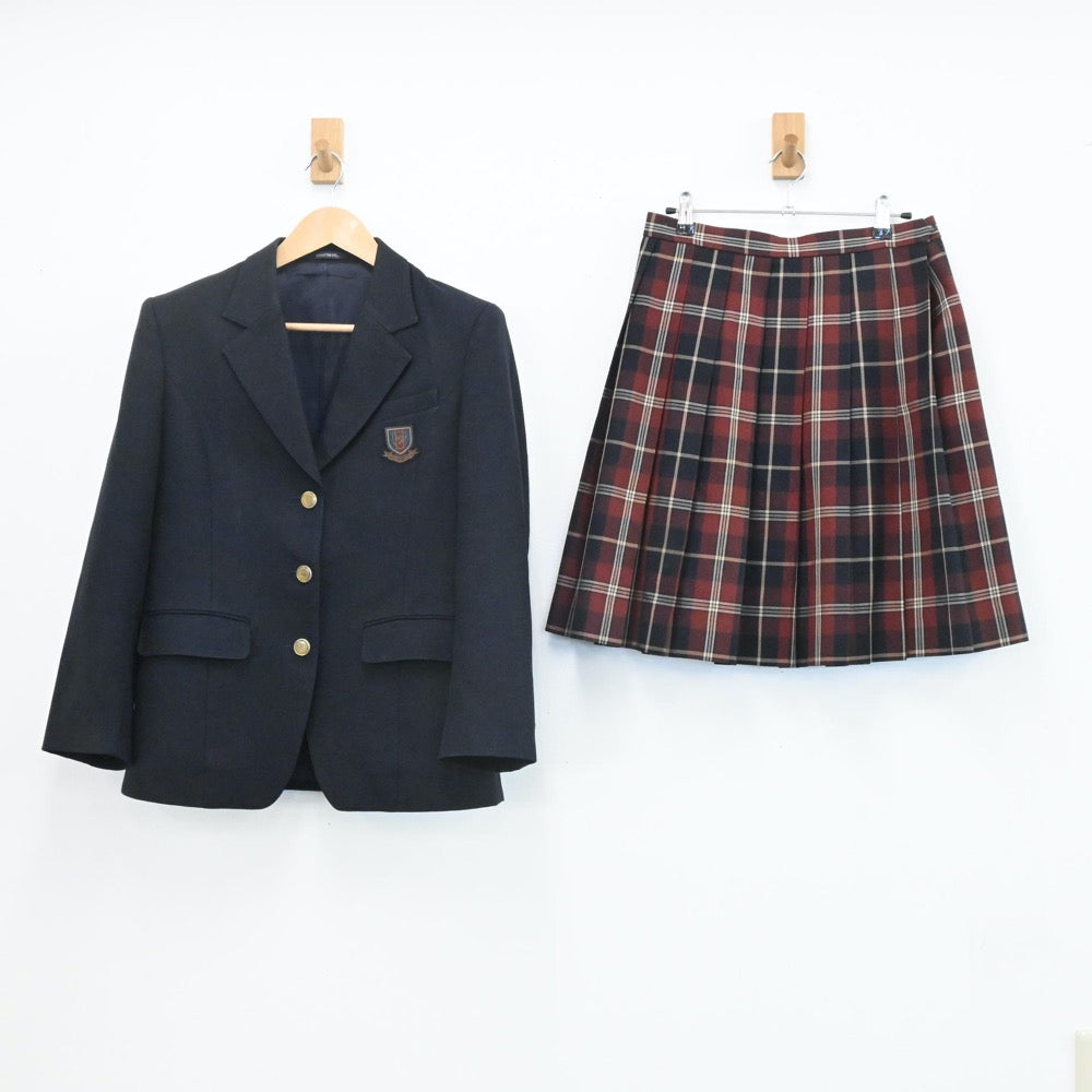 中古制服】千葉県 松戸矢切高校 女子制服 4点（ブレザー・スカート）sf003767【リサイクル学生服】 | 中古制服通販パレイド