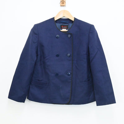 【中古】宮城県 仙台市立折立中学校 女子制服 3点（ブレザー・スカート）sf003771