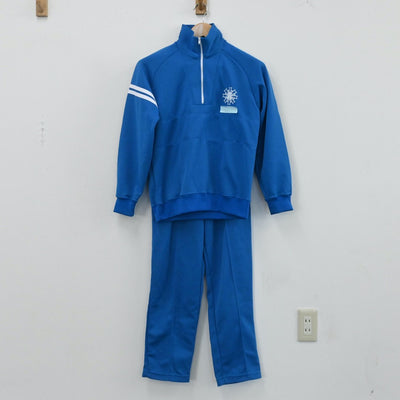 【中古】宮城県 仙台第二高校 女子制服 3点（ジャージ 上・ジャージ 下・体操服 下）sf003772