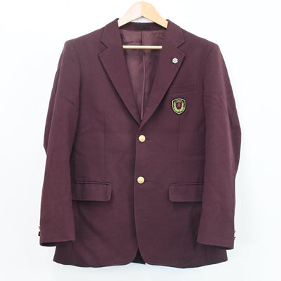 【中古】茨城県 常総学院高等学校 男子制服 3点（ブレザー・シャツ・ズボン）sf003773