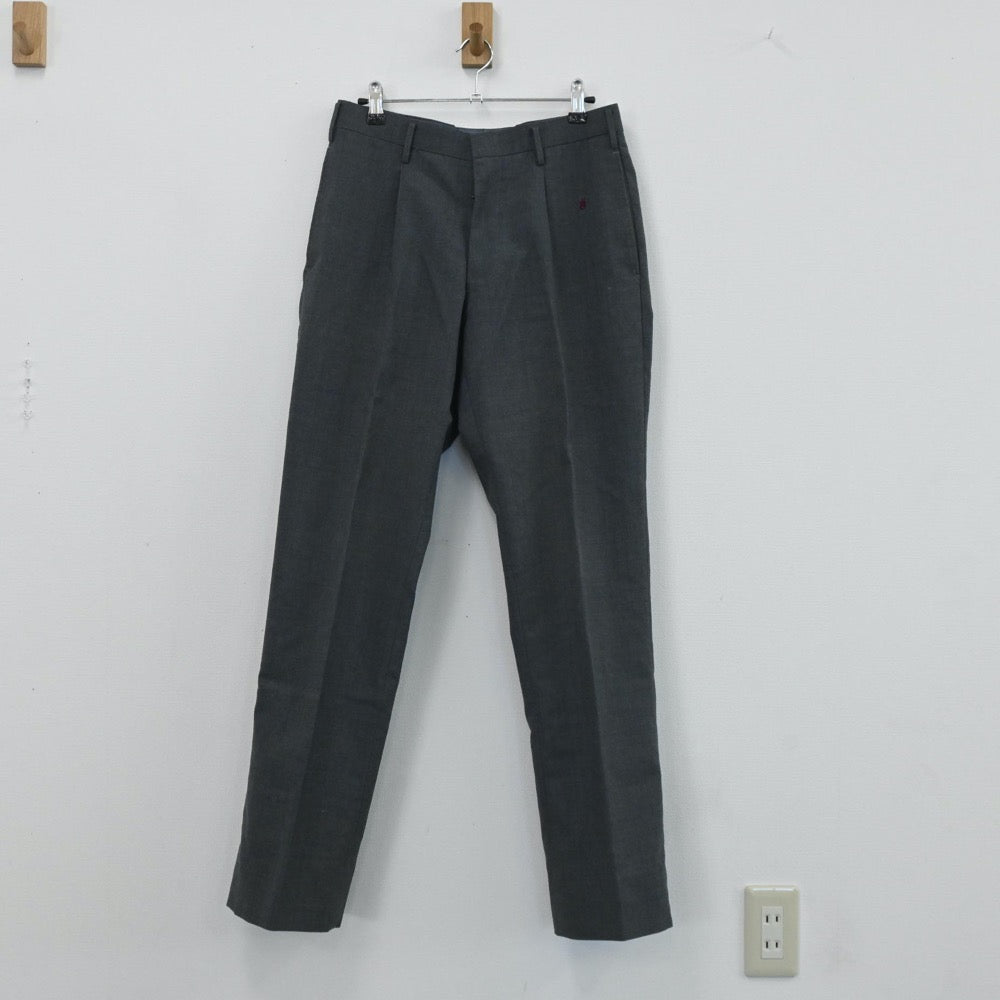 【中古】茨城県 常総学院高等学校 男子制服 3点（シャツ・ズボン）sf003774