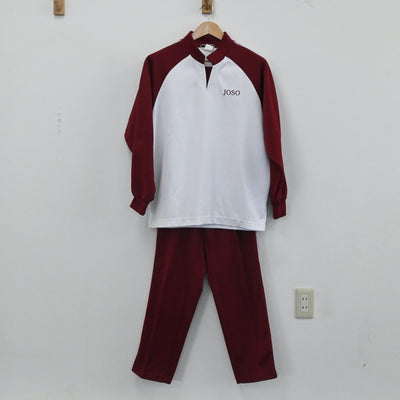【中古】茨城県 常総学院高等学校 男子制服 4点（体操服 上・ジャージ 上・体操服 下・ジャージ 下）sf003778