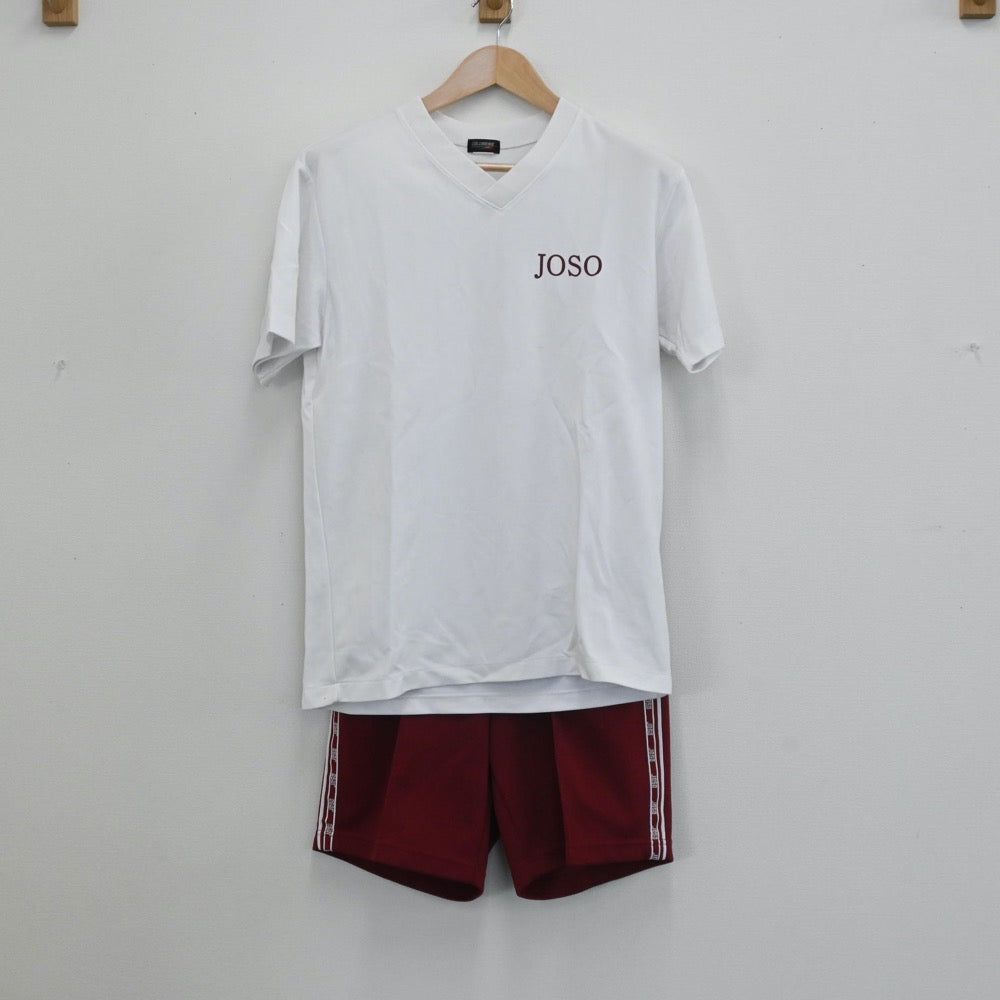【中古】茨城県 常総学院高等学校 男子制服 4点（体操服 上・ジャージ 上・体操服 下・ジャージ 下）sf003778