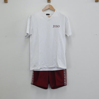 【中古】茨城県 常総学院高等学校 男子制服 4点（体操服 上・ジャージ 上・体操服 下・ジャージ 下）sf003778