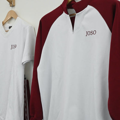 【中古】茨城県 常総学院高等学校 男子制服 4点（体操服 上・ジャージ 上・体操服 下・ジャージ 下）sf003778