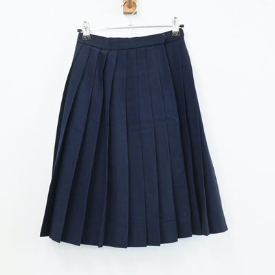 【中古】大分県 臼杵市立西中学校 女子制服 3点（セーラー服・スカート）sf003782