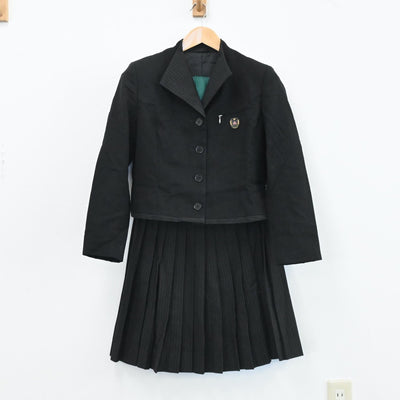 【中古】大分県 楊志館高等学校 女子制服 5点（ブレザー・シャツ・スカート）sf003783