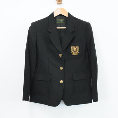 【中古】東京都 杉並学院高校 女子制服 4点（ブレザー・ニット・スカート）sf003790