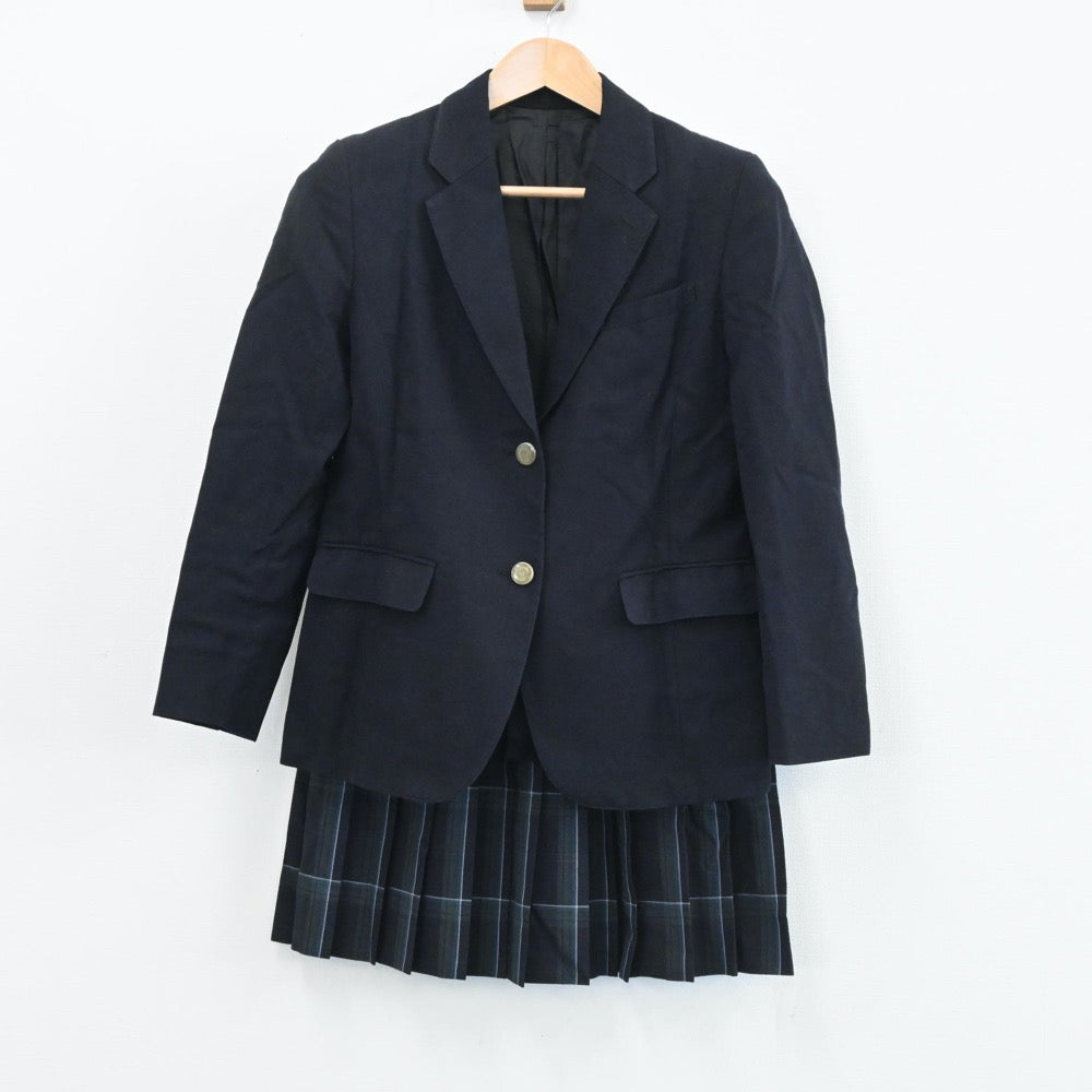 【中古】東京都 都立飛鳥高校 女子制服 4点（ブレザー・スカート）sf003800