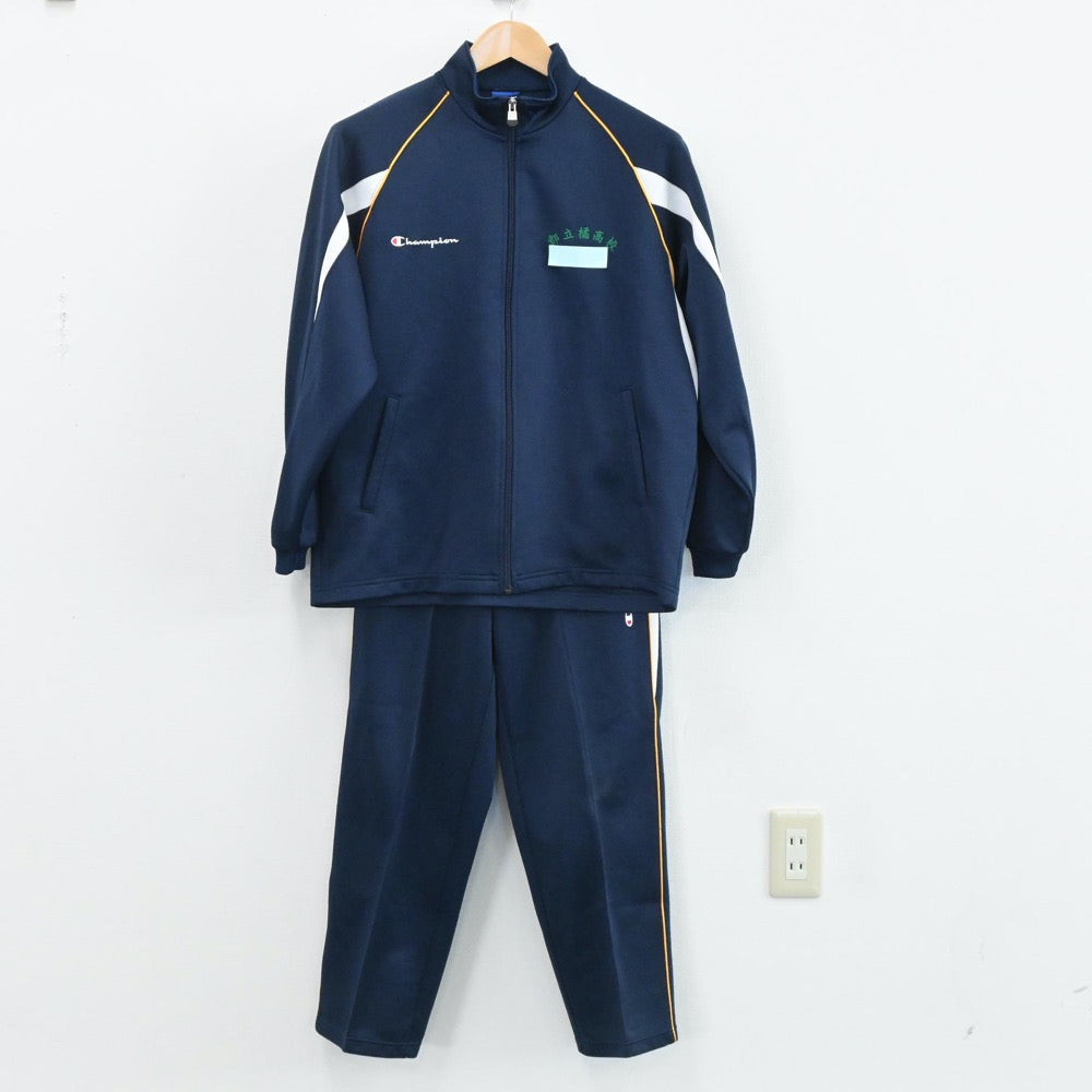 【中古】東京都 都立橘高校 女子制服 3点（ジャージ 上・体操服 下・ジャージ 下）sf003805