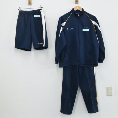 【中古】東京都 都立橘高校 女子制服 3点（ジャージ 上・体操服 下・ジャージ 下）sf003805