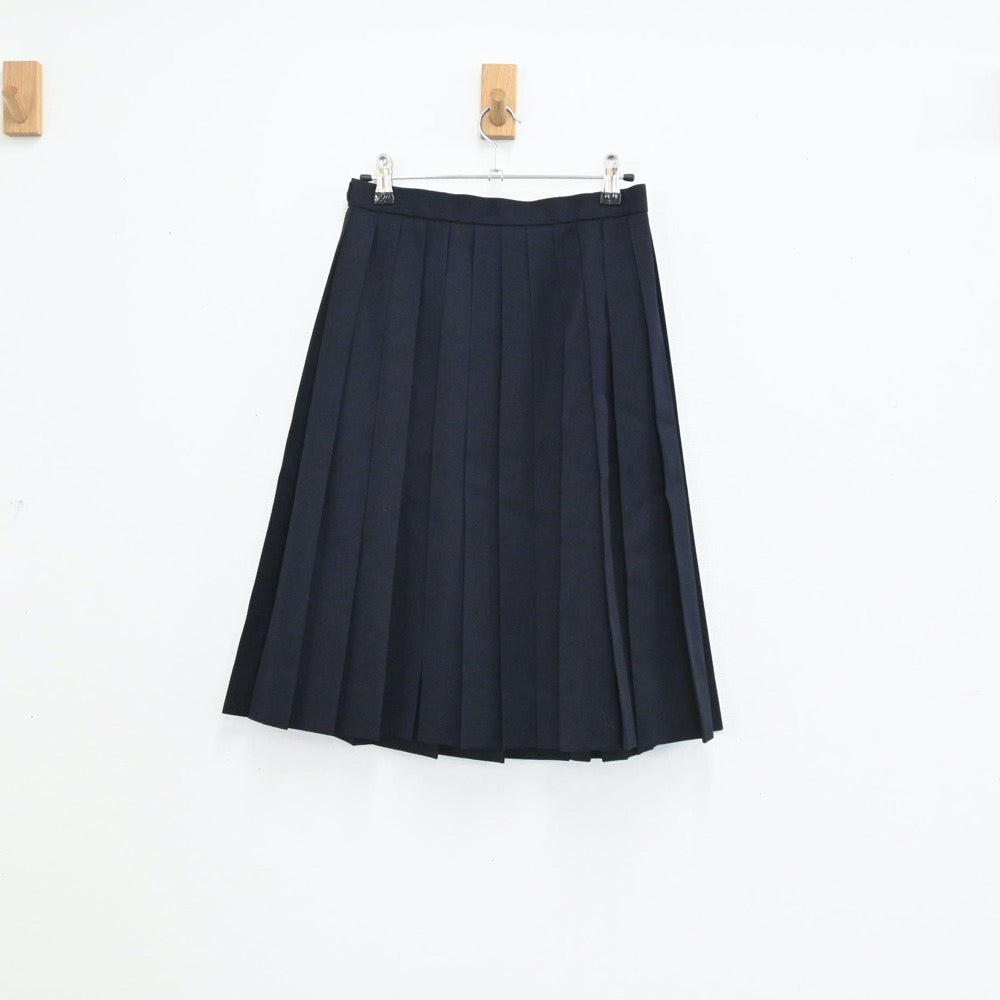 【中古】静岡県 愛鷹中学校 女子制服 3点（セーラー服・スカート）sf003842