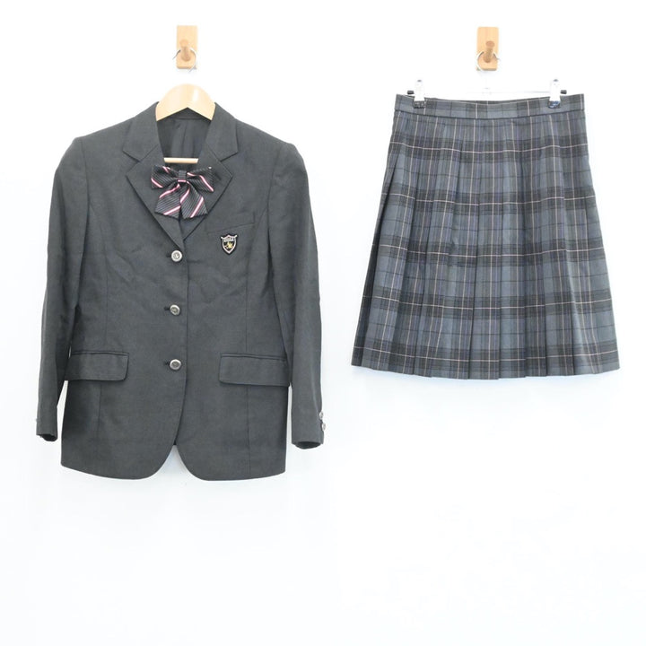 中古制服】静岡県 日本大学三島高等学校 女子制服 4点（ブレザー・ニット・スカート）sf003846【リサイクル学生服】 | 中古制服通販パレイド