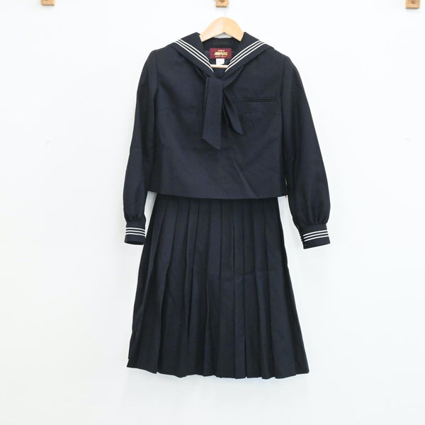 中古制服】東京都 豊島岡女子学園中学校 女子制服 4点（セーラー服・ニット・スカート）sf003862【リサイクル学生服】 | 中古制服通販パレイド