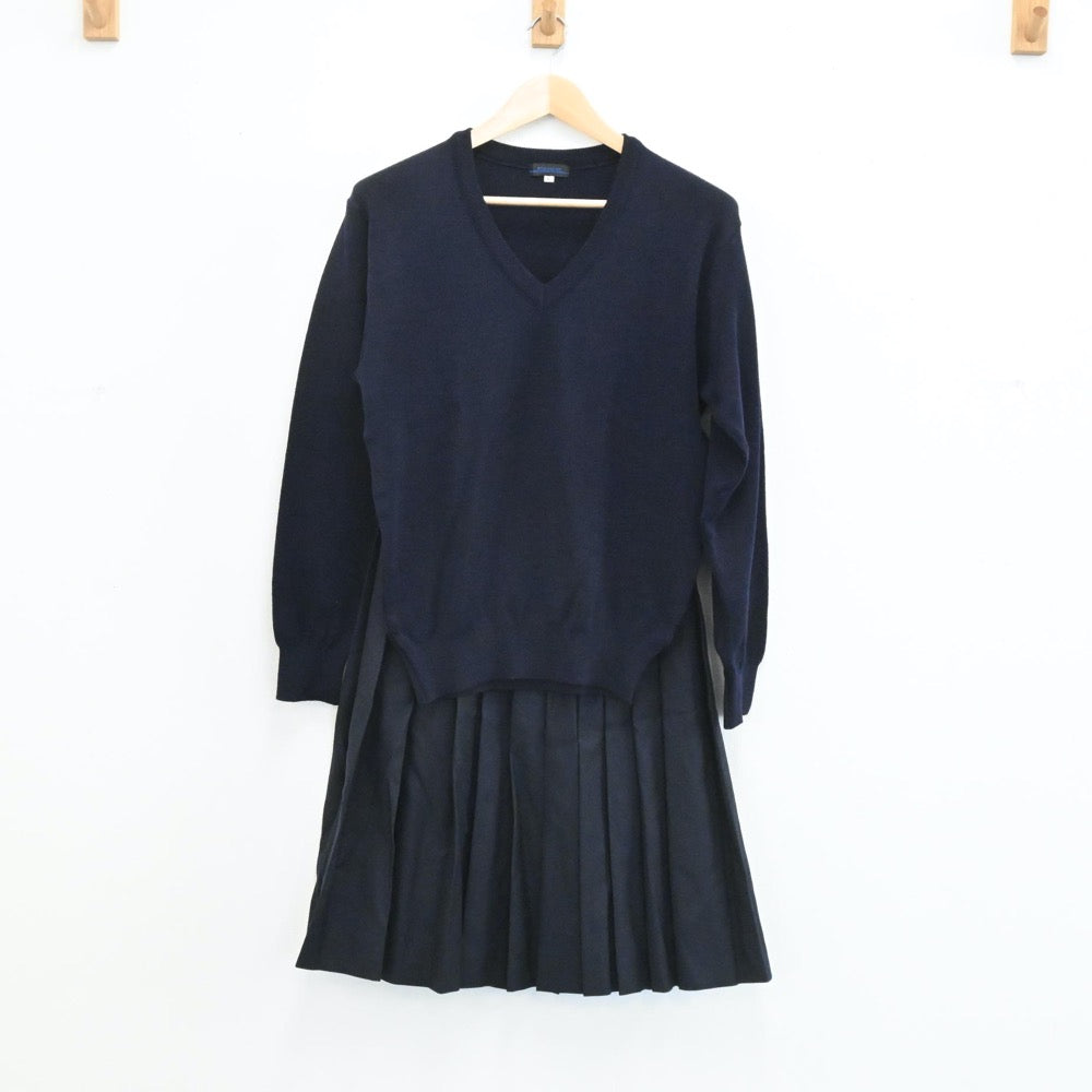 中古制服】東京都 豊島岡女子学園中学校 女子制服 4点（セーラー服・ニット・スカート）sf003862【リサイクル学生服】 | 中古制服通販パレイド