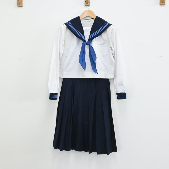 【中古制服】熊本県 東陵高等学校 女子制服 4点（セーラー服・スカート）sf003881【リサイクル学生服】 | 中古制服通販パレイド