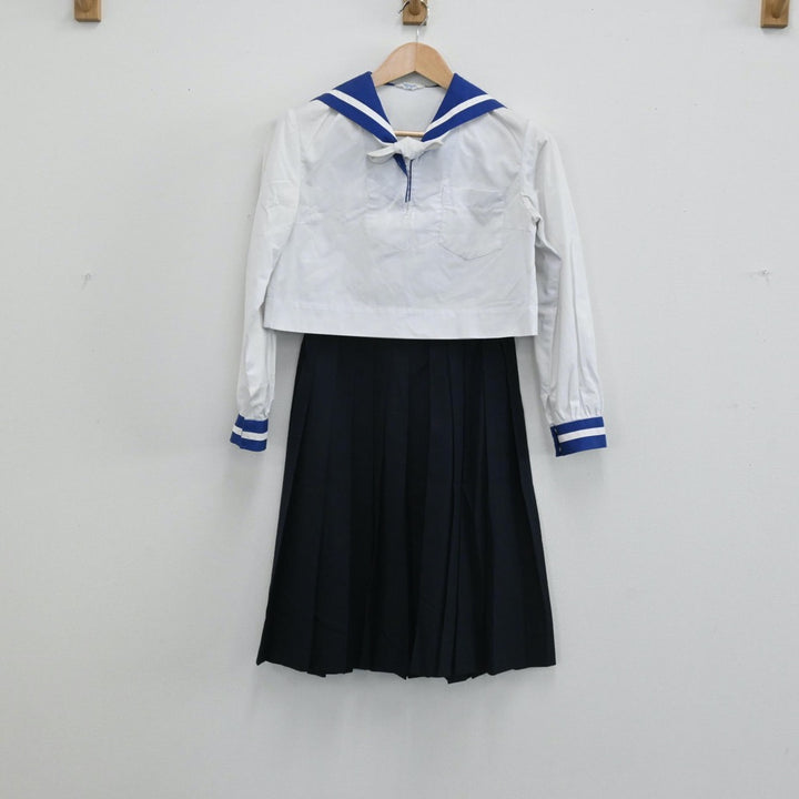 中古制服】熊本県 熊本県立第一高等学校 女子制服 3点（セーラー服・スカート）sf003885【リサイクル学生服】 | 中古制服通販パレイド