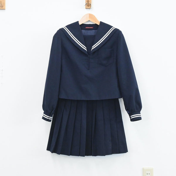 中古制服】山口県 山口県立防府高校 女子制服 3点（セーラー服・セーラー服・スカート）sf003943【リサイクル学生服】 | 中古制服通販パレイド