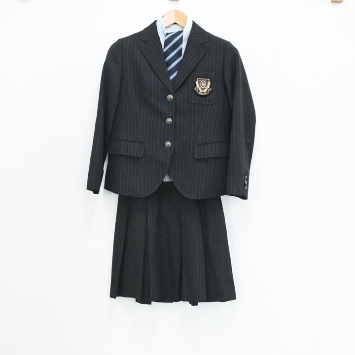 【中古制服】熊本県 九州学院高校 女子制服 5点（ブレザー・シャツ・ニット・スカート）sf003965【リサイクル学生服】 | 中古制服通販パレイド