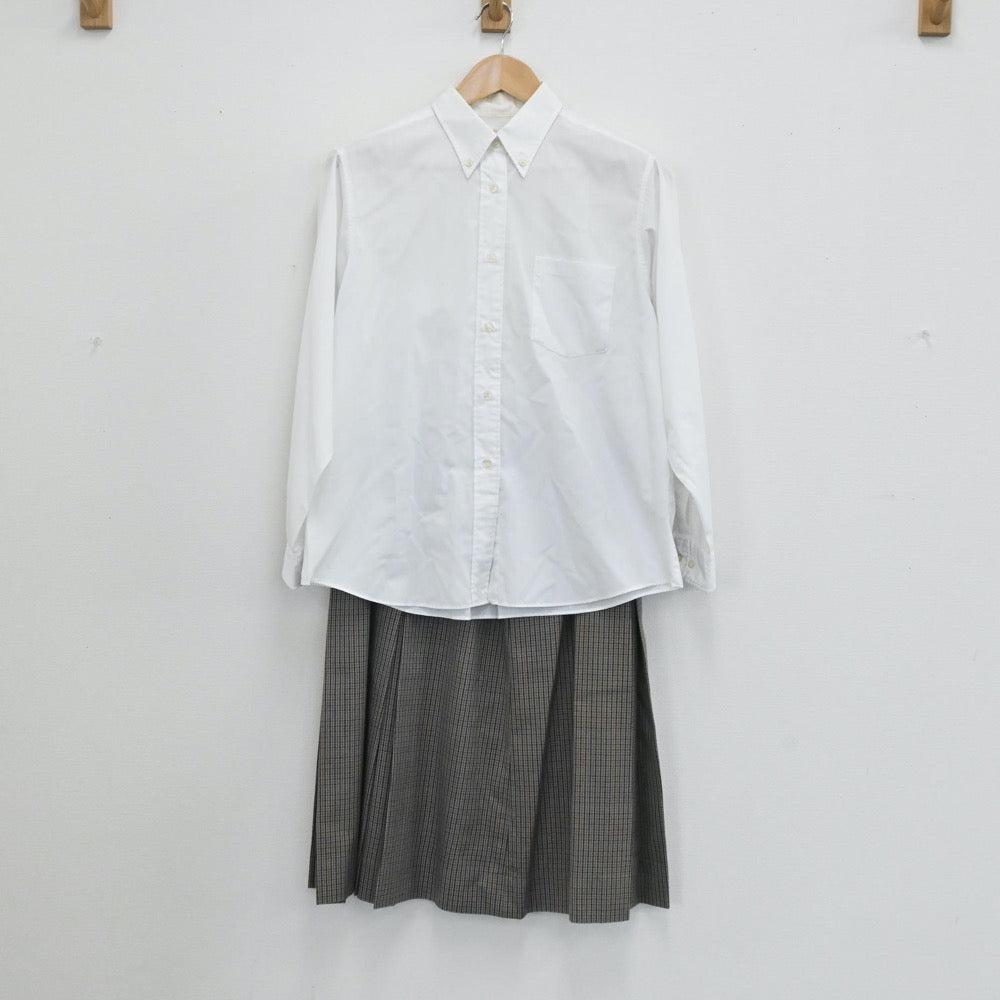 中古制服】長崎県 長崎市立長崎商業高校 女子制服 5点（ブレザー・ニット・シャツ・スカート）sf003969【リサイクル学生服】 | 中古制服 通販パレイド