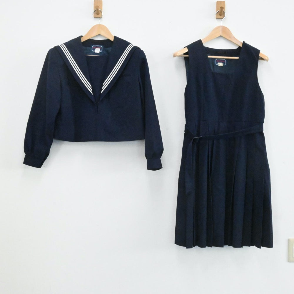 中古制服】福岡県 福岡県立宗像高校 女子制服 2点（セーラー服・ジャンパースカート）sf004008【リサイクル学生服】 | 中古制服通販パレイド