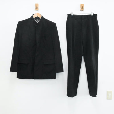 【中古】神奈川県 茅ヶ崎北陵高校 男子制服 2点（学ラン・ズボン）sf004013