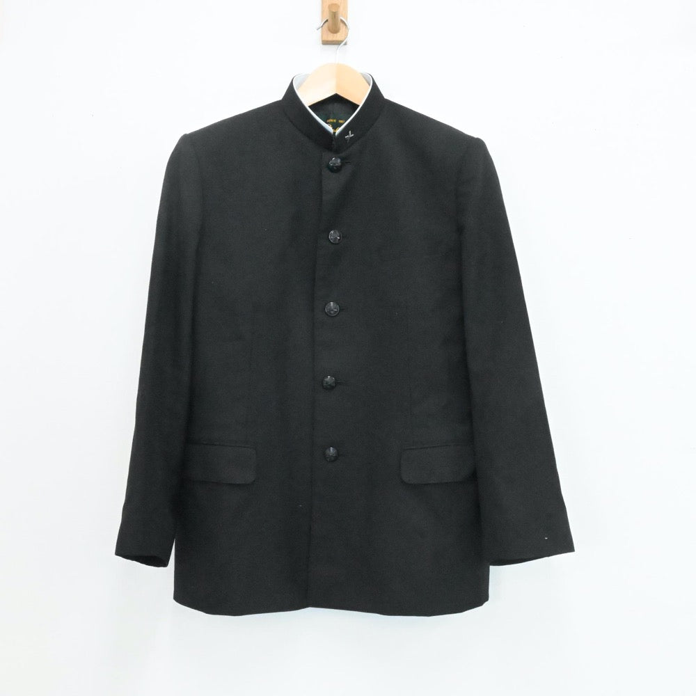 【中古】東京都 開成高校 男子制服 2点（学ラン・ズボン）sf004023