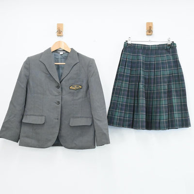 【中古】千葉県 昭和学院高等学校 女子制服 3点（ブレザー・スカート）sf004035